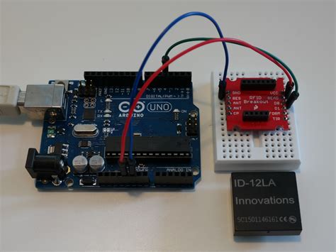 http www.instructables.com id reading-rfid-tags-with-an-arduino|Arduino rfid reader uid only.